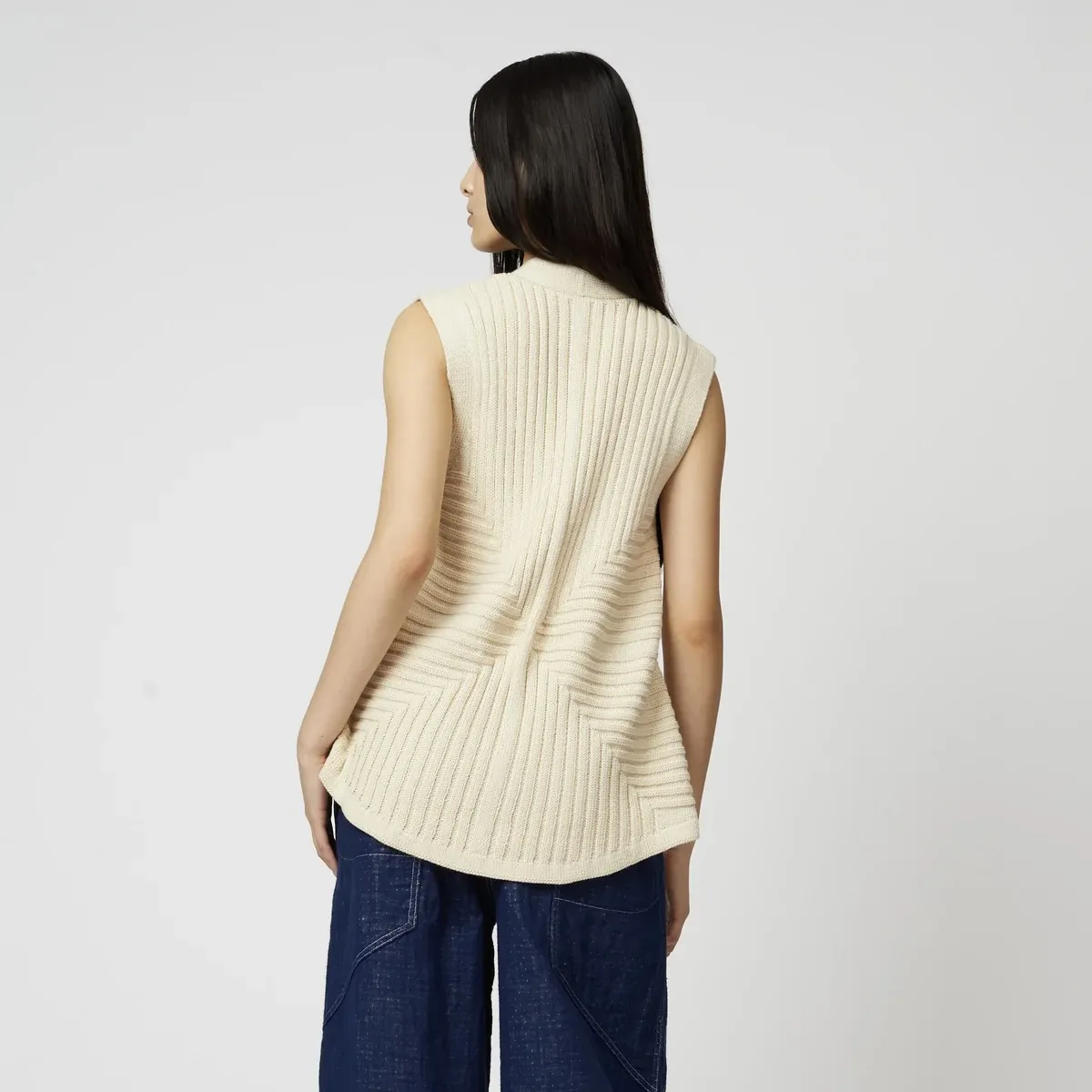 Atelier Delphine Sleeveless Cardigan