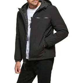 Calvin Klein mens OUTERWEAR Jacket,Black,Small