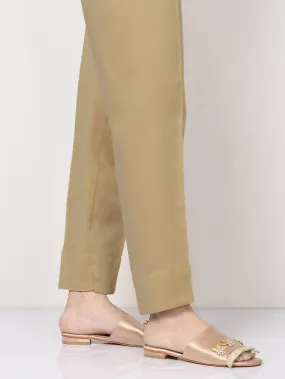 Cambric Trouser - Dark Beige