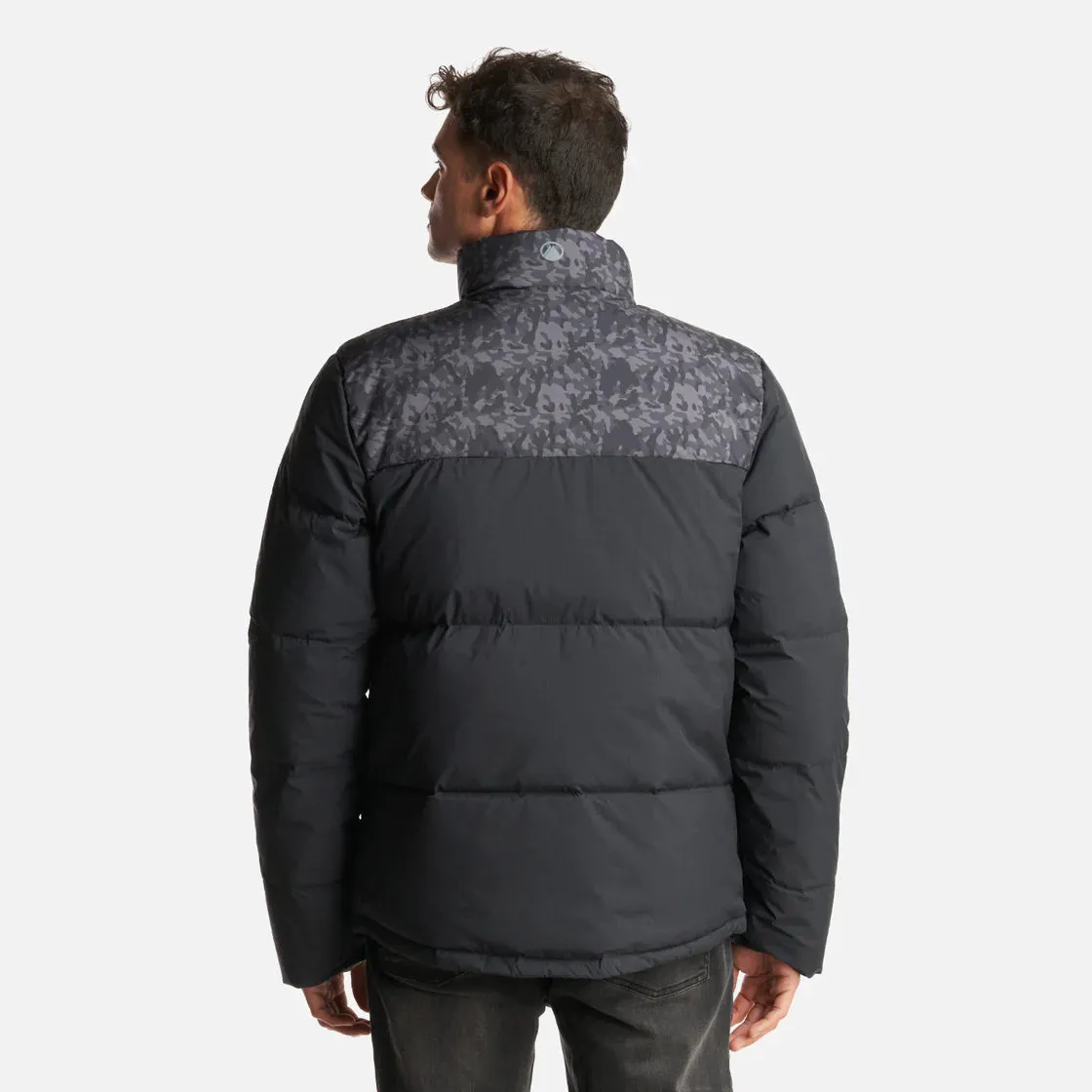 Casaca Hombre Urban Down Jacket Negro Print