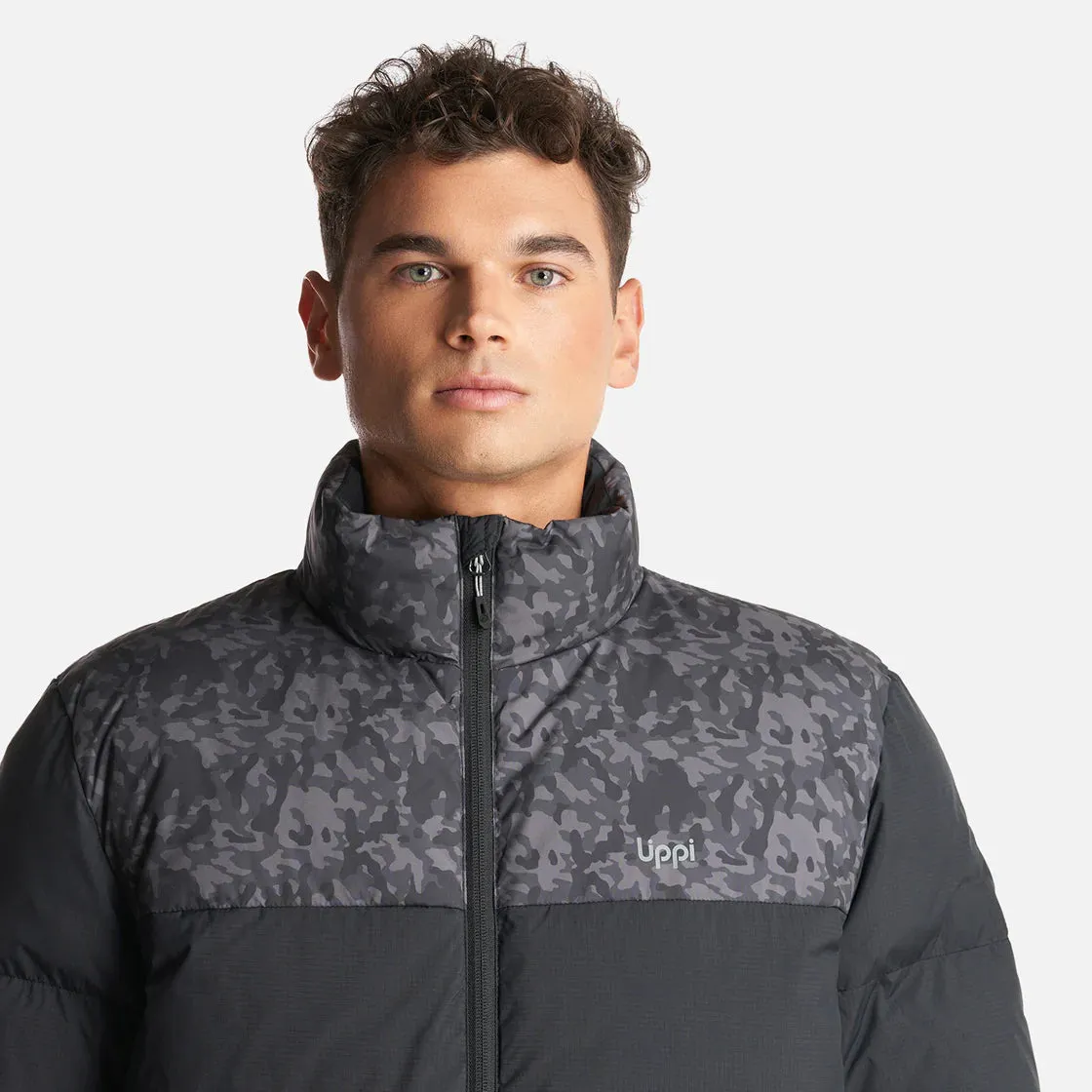 Casaca Hombre Urban Down Jacket Negro Print