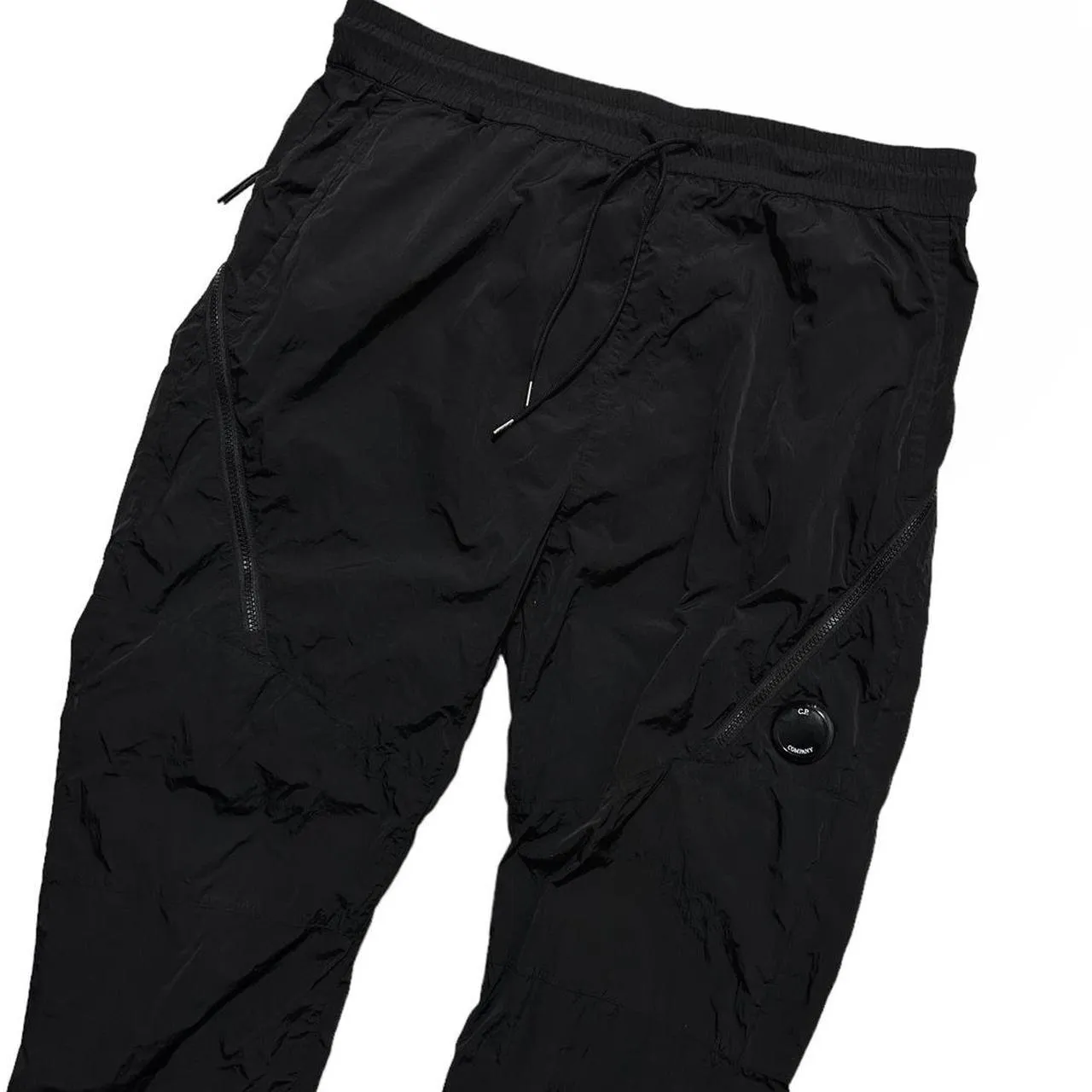 CP Company Black Nylon Bottoms