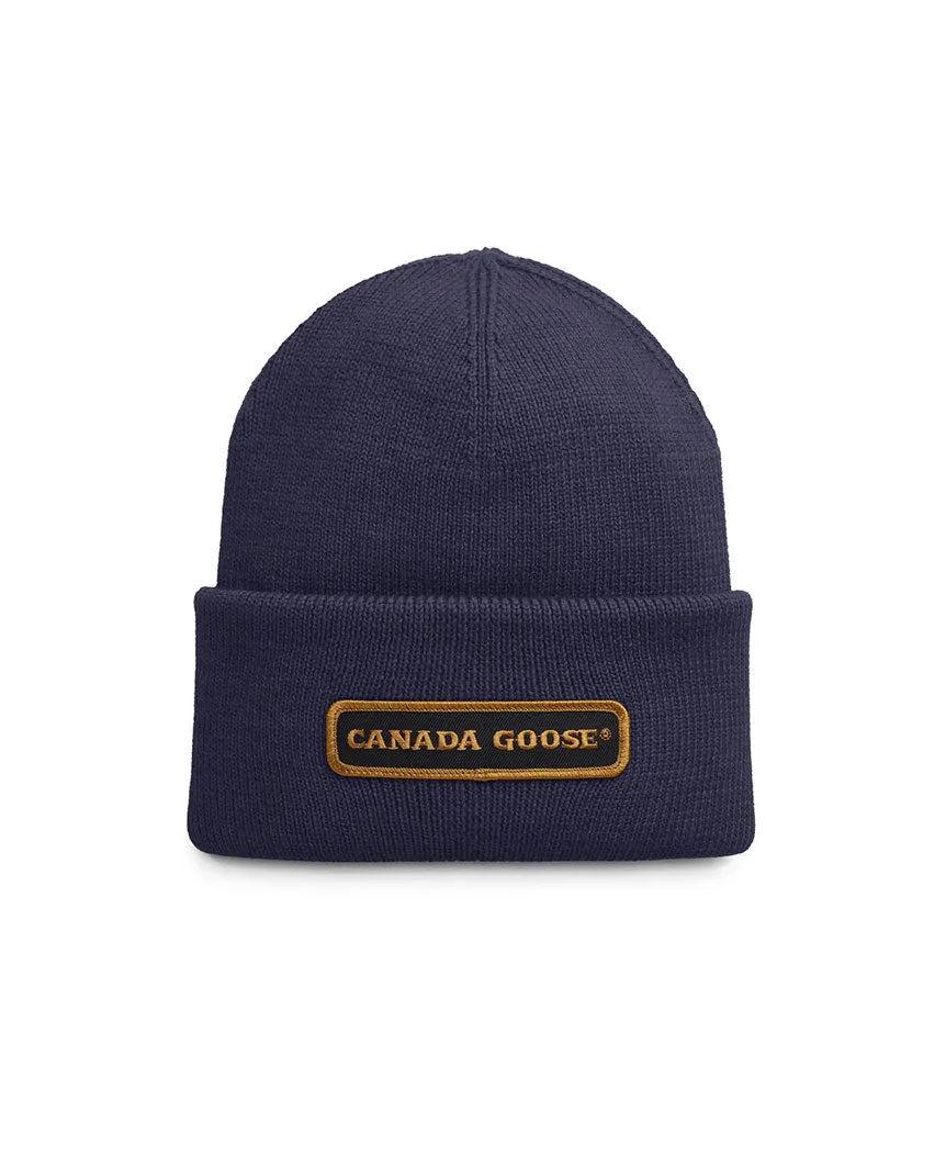 Emblem Rib Toque Navy Heather