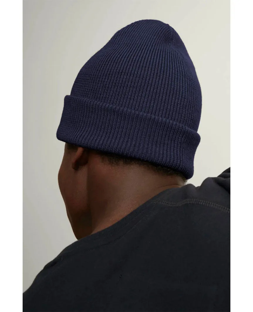 Emblem Rib Toque Navy Heather