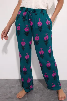 Helena Floral Print Pyjama Trousers