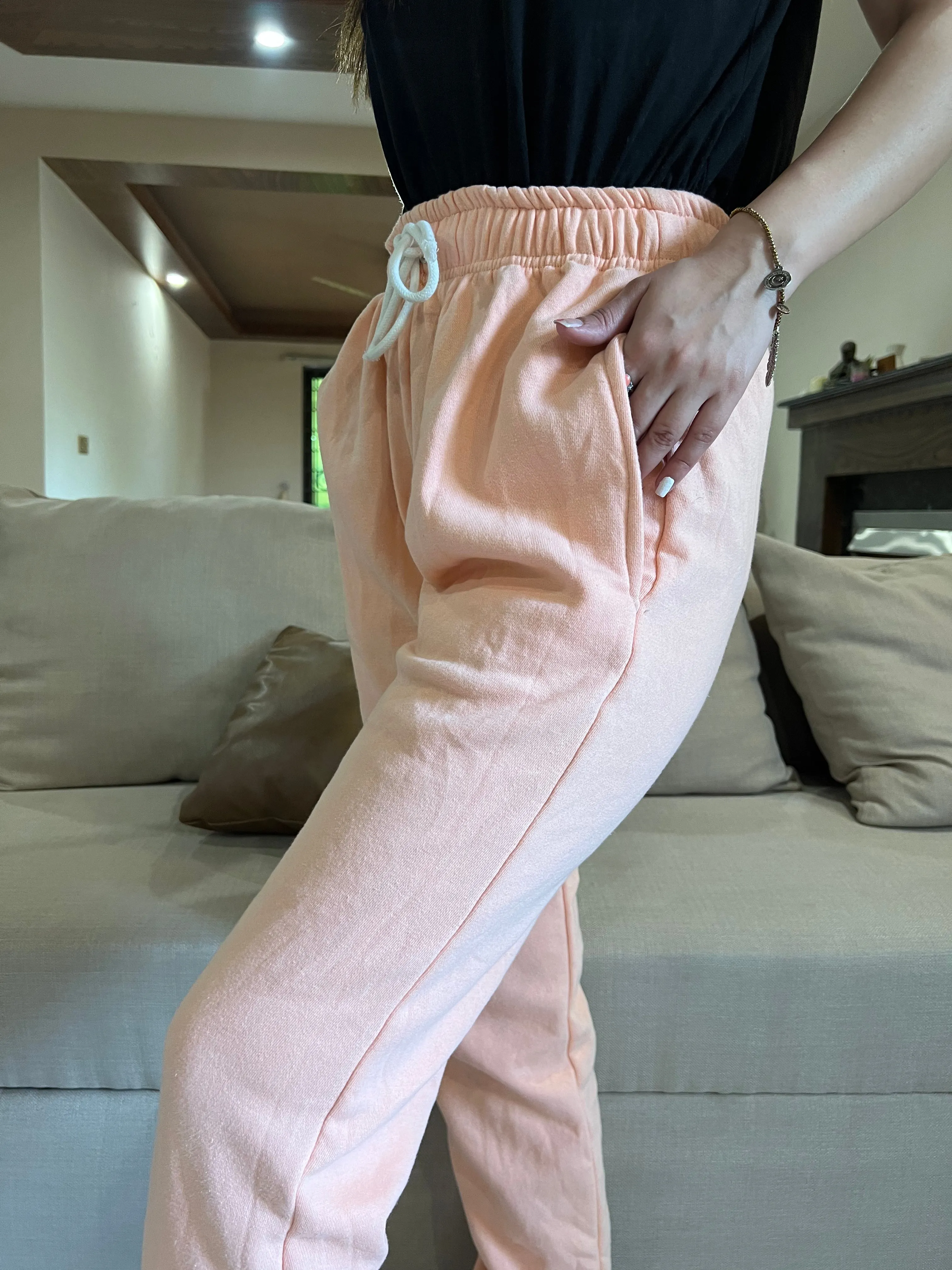 High Quality Fleece Trousers - Pink