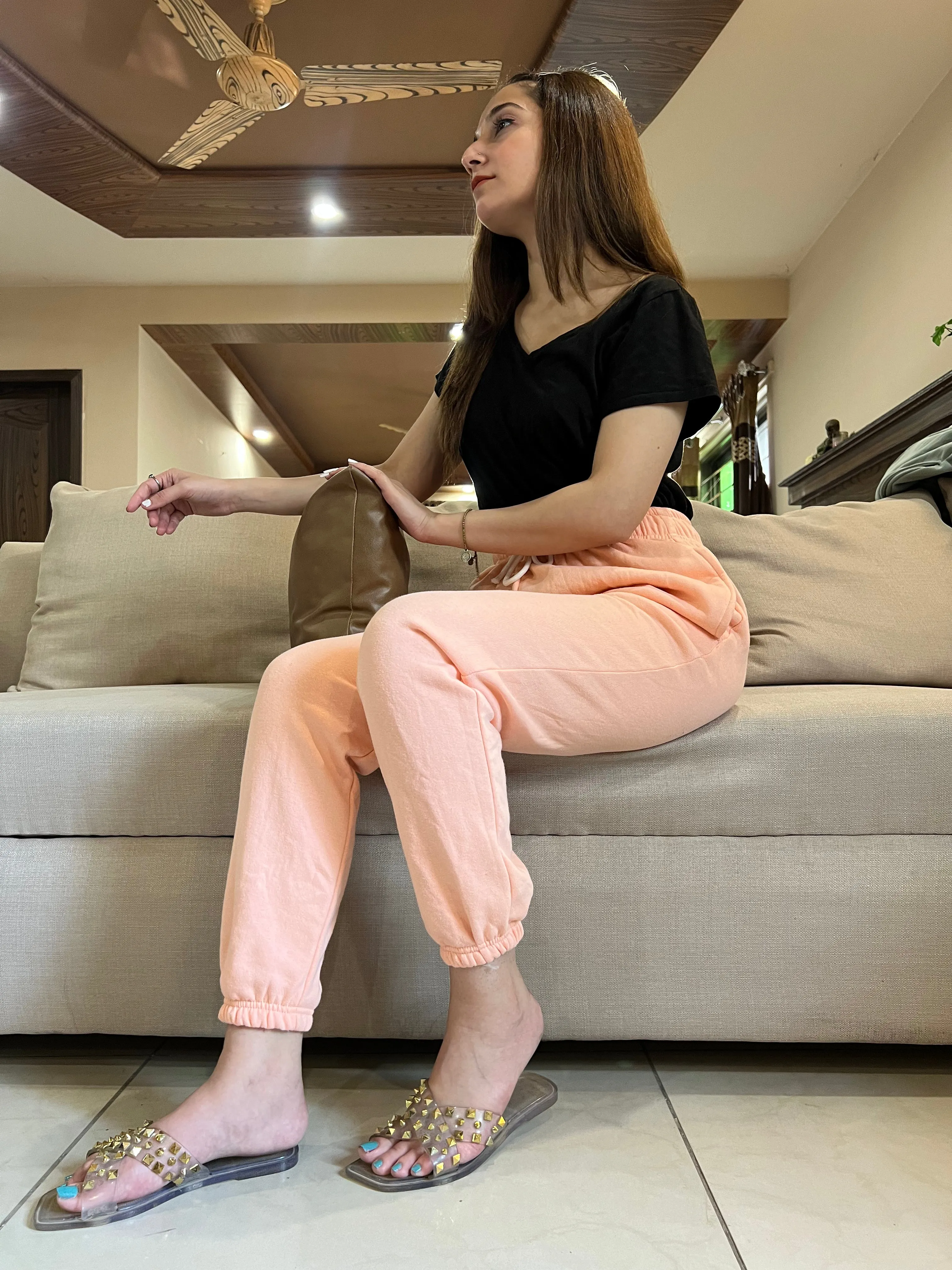 High Quality Fleece Trousers - Pink