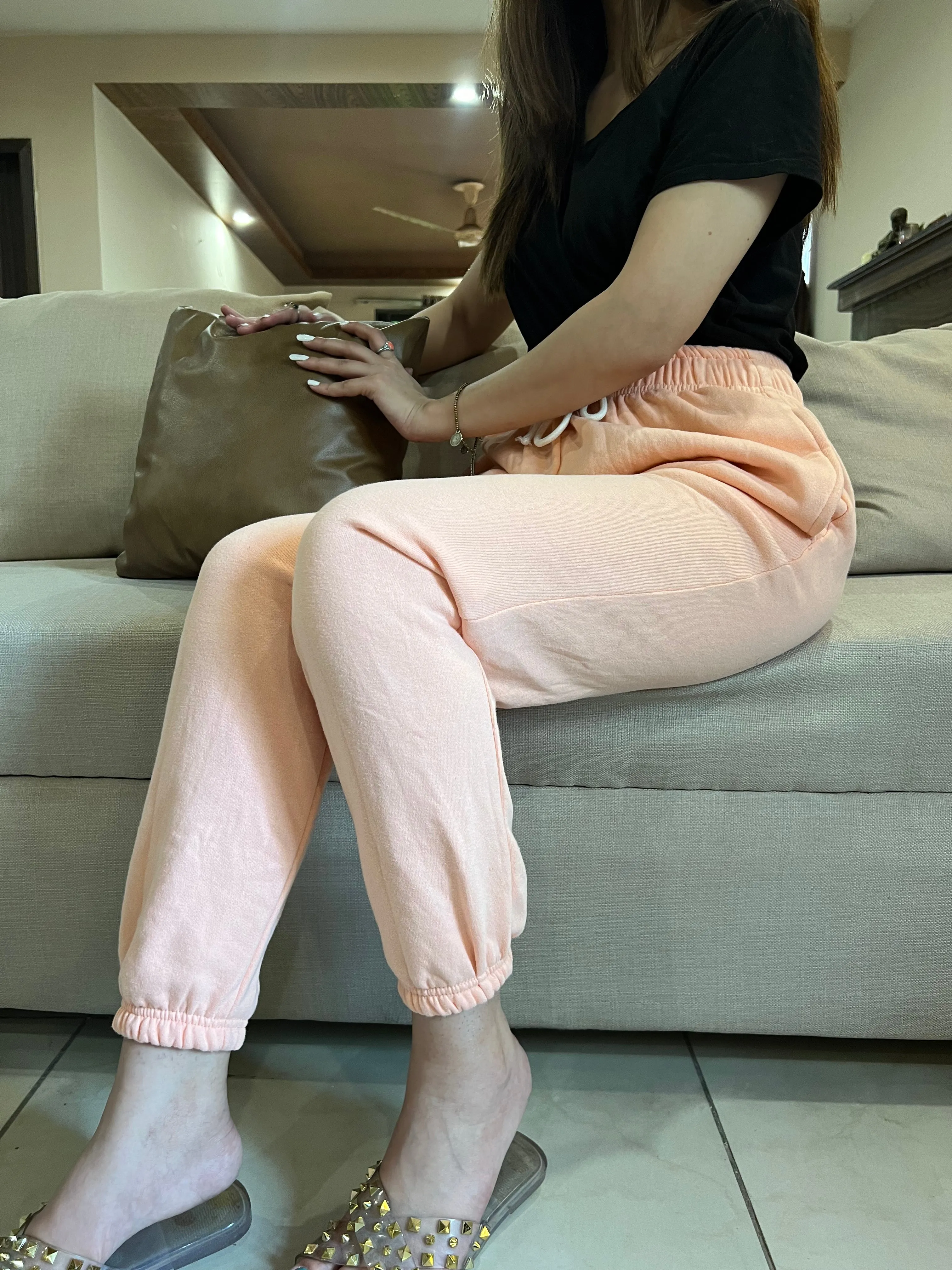 High Quality Fleece Trousers - Pink