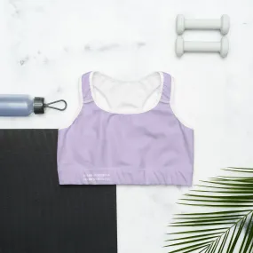 Humble Sportswear™ Lilac Dri-Fit Sports Bra