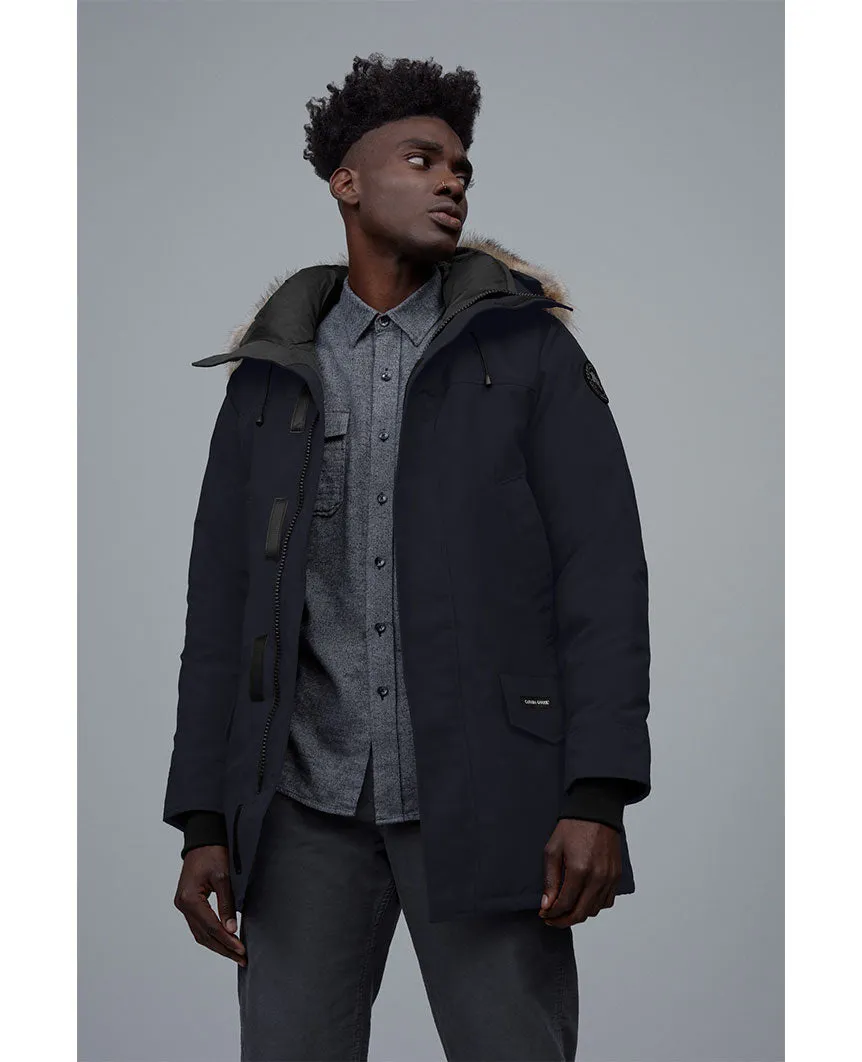 Langford Parka Black Disc Mens Navy