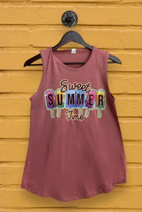 LBL TANK DTF SUMMER - MAUVE