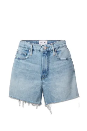 Le Brigitte Frayed Denim shorts