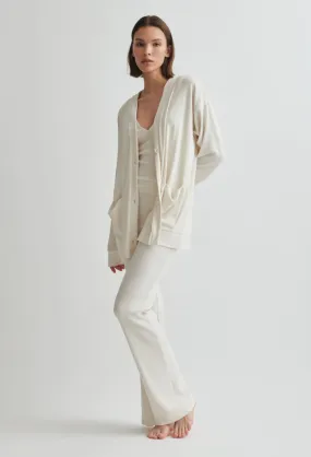 NICOLETTE Cardigan in Ivory