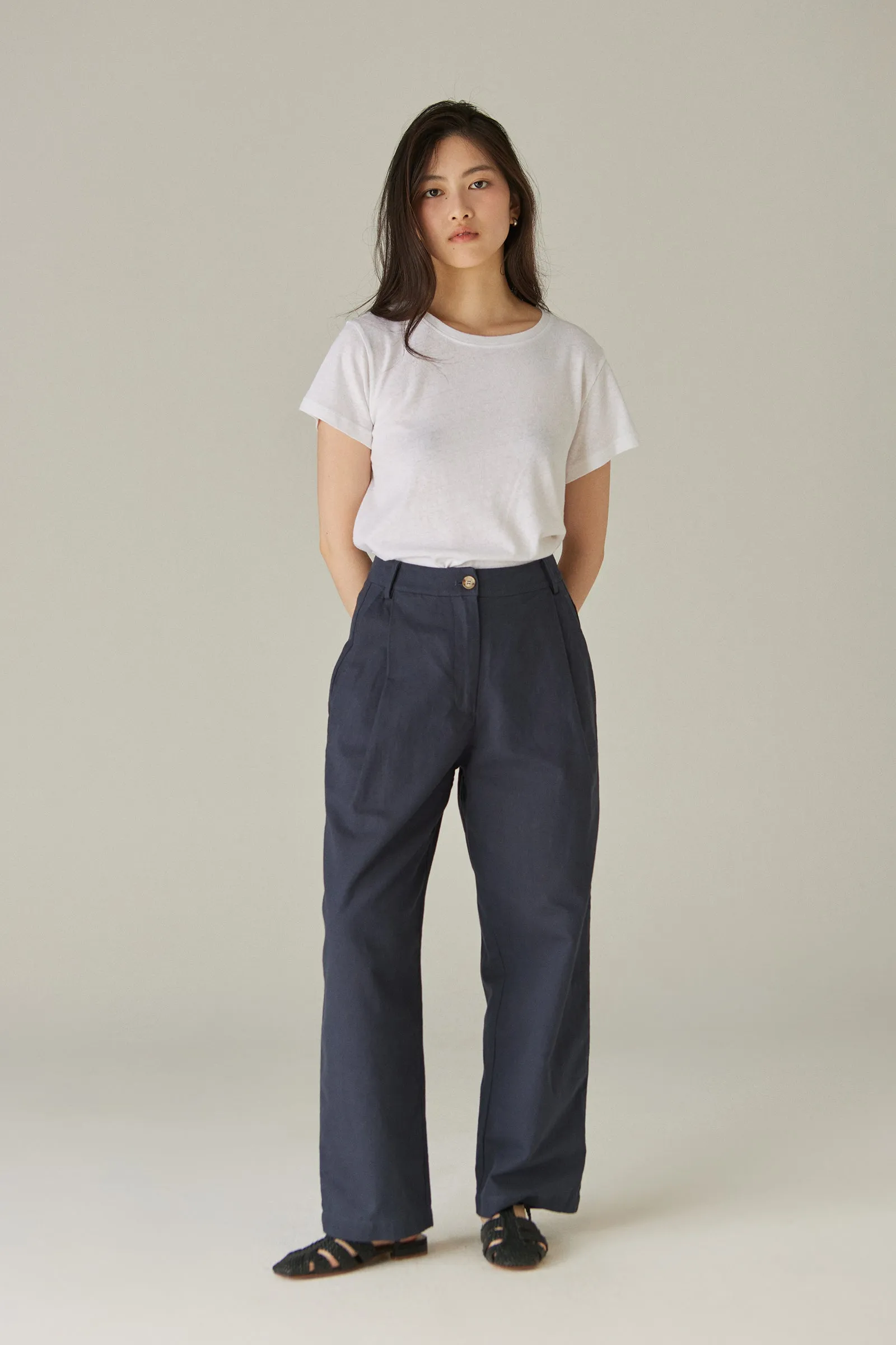 Park Trousers -- Organic Cotton • Linen