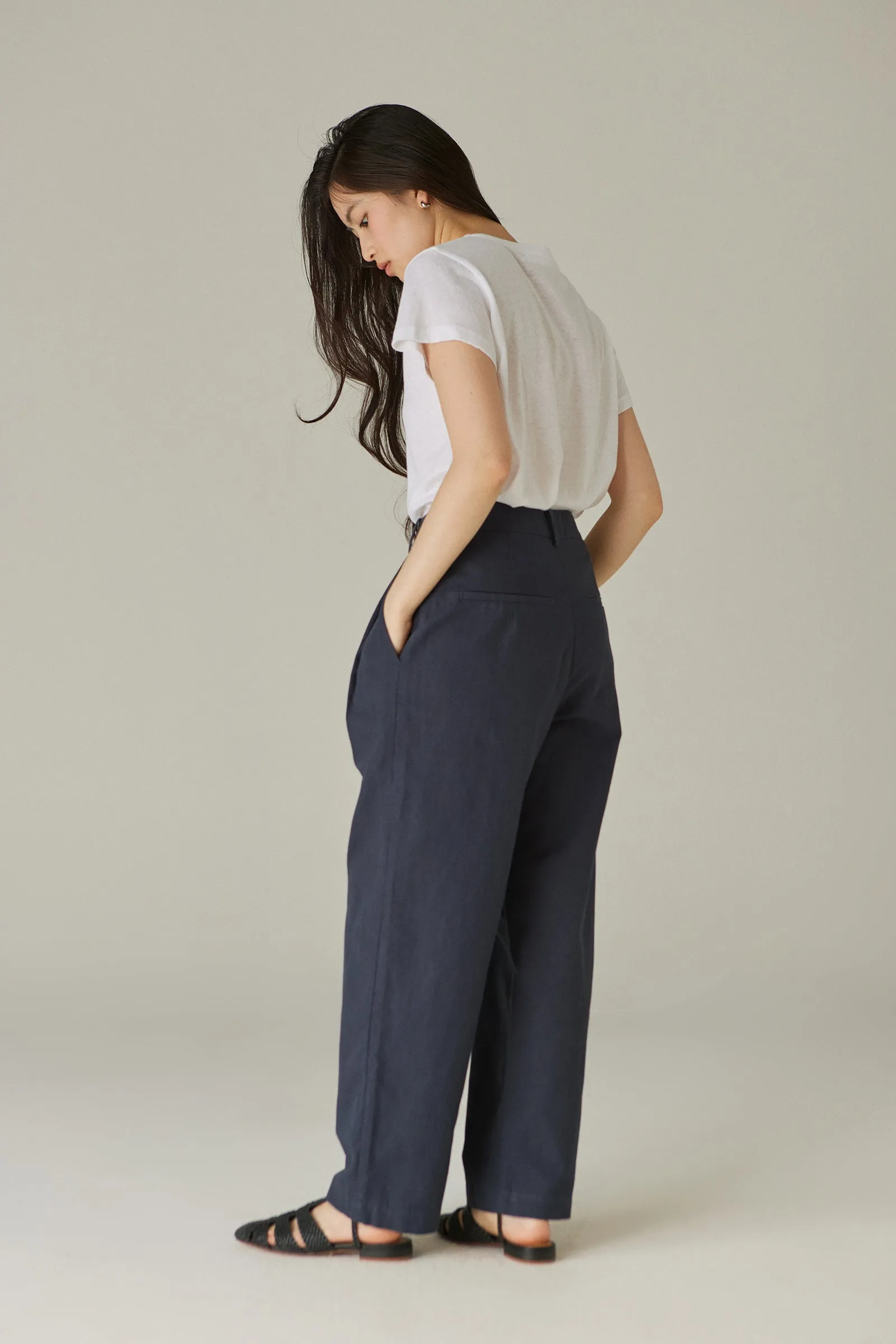 Park Trousers -- Organic Cotton • Linen