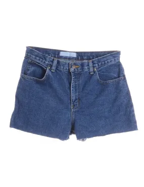 Reworked Molly Frayed Denim Shorts - W31