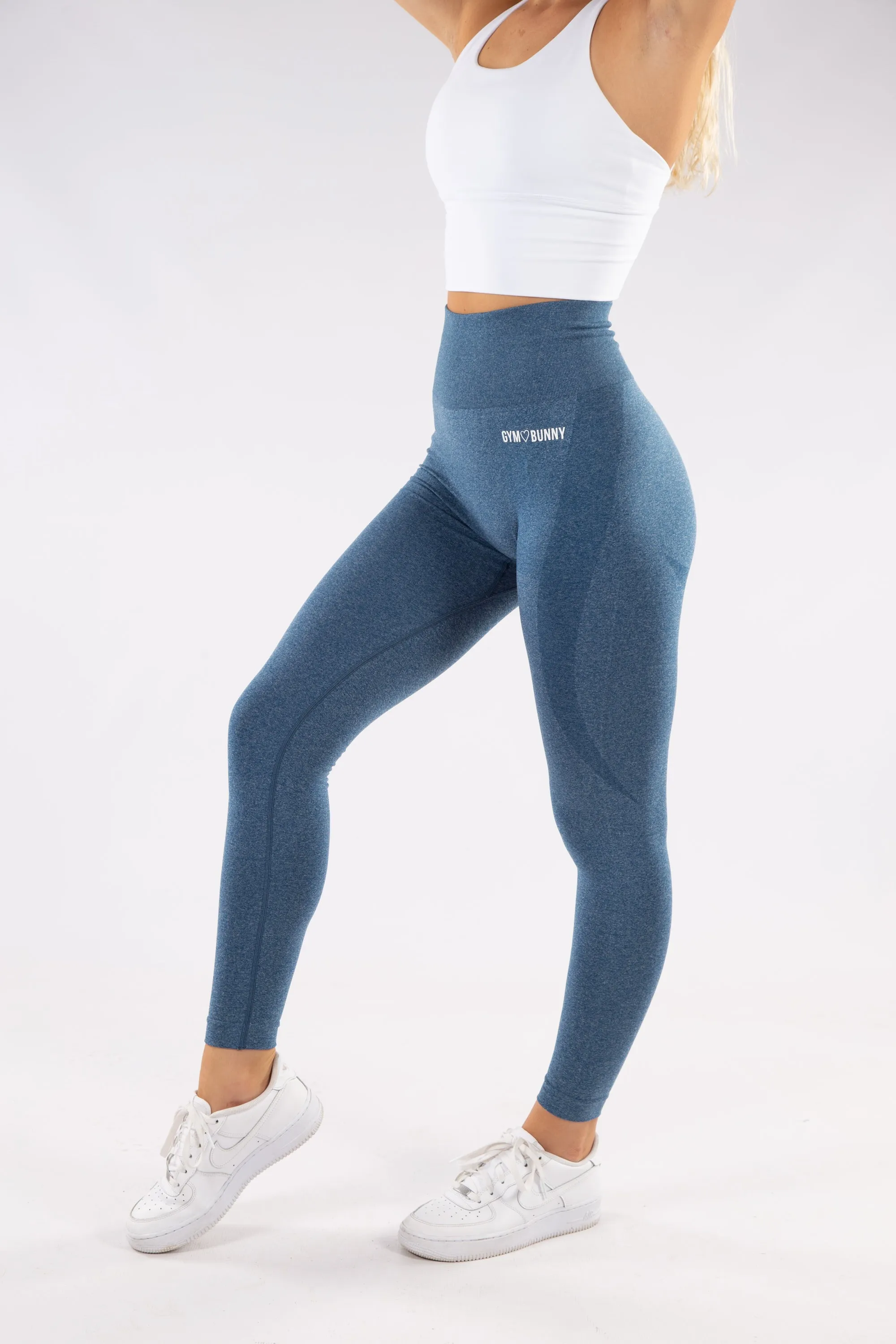 Shapewear Gymbunny Contour Seamless leggings- blue