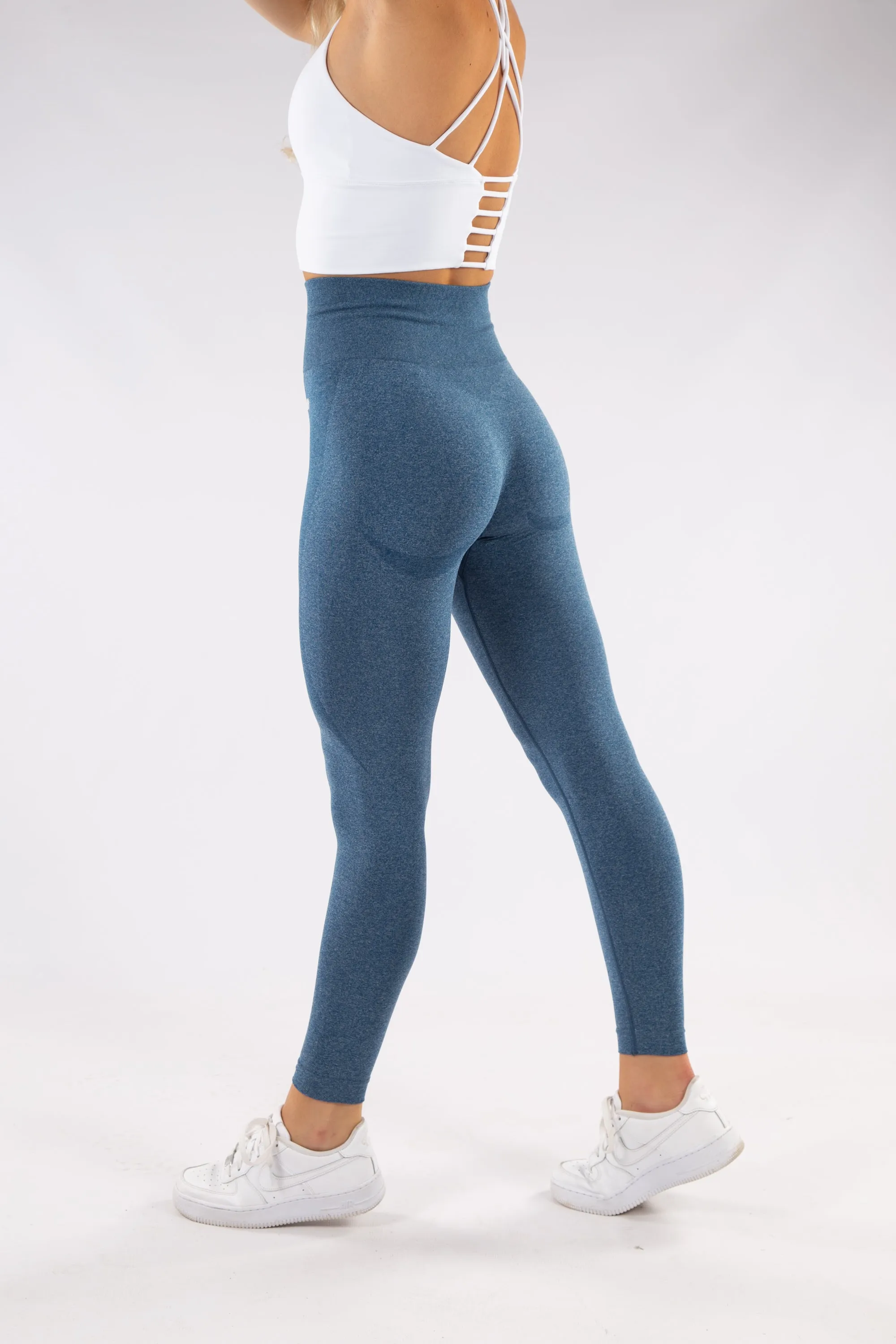 Shapewear Gymbunny Contour Seamless leggings- blue