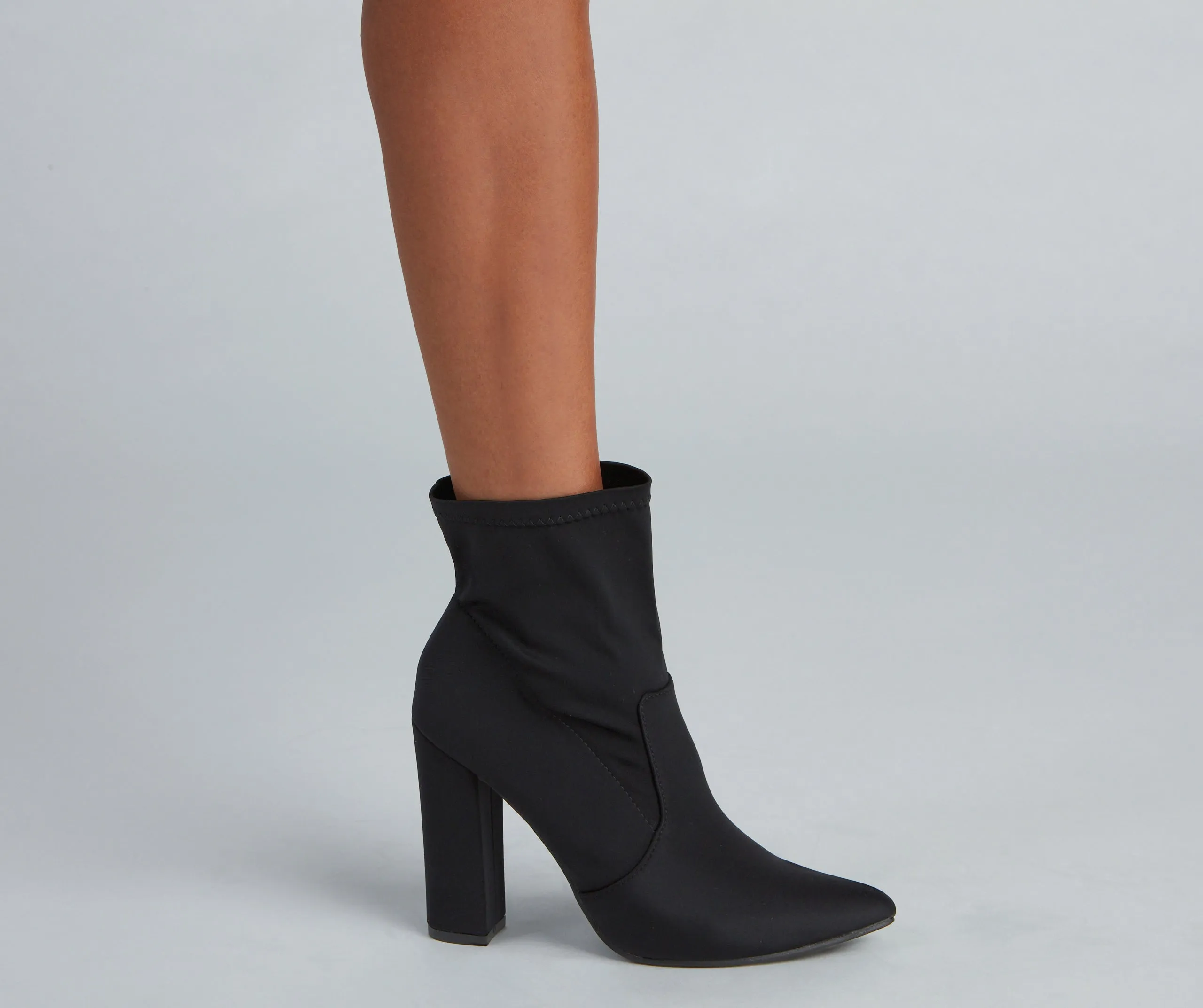 Style Staple Block Heel Booties