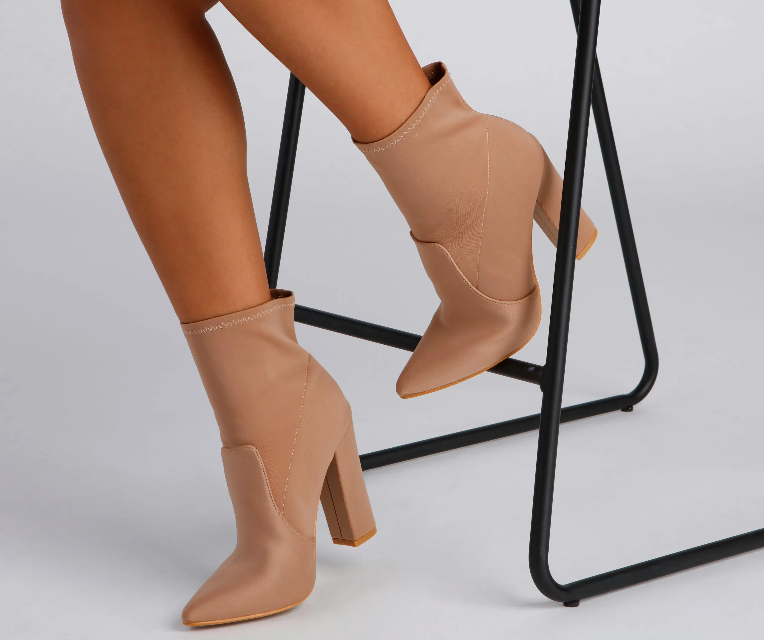 Style Staple Block Heel Booties